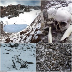 "Whispers from the Depths: 800 Human Skeletons Echo the Mysteries of a Timeless Lake"