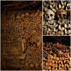 A creepy mysterious tomb containing more than 6 million remains under Paris