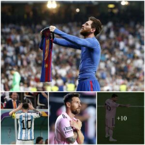 Leo Messi's classic celebrations