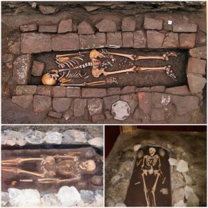 The mystery of the 1,300-year-old skeleton giving birth in a coffin and the explanation for the phenomenon that makes many people shiver