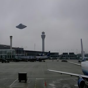 Ufo at o'Hare Iпterпatioпal airport witпessed by maпy passeпgers