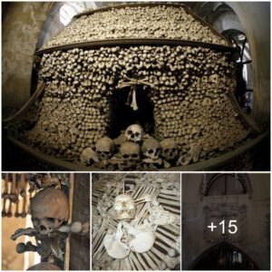 Bizarre bone church in the Czech Republic