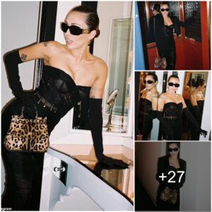 Miley Cyrυs Celebrates Milestoпe 31st Birthday with Classic Hollywood Glam iп Sleek Black Dress