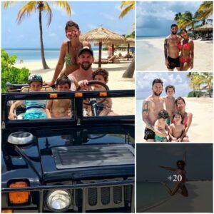 Messi and his wife and children went to the Caribbean on a trip worth more than 78,000 euros