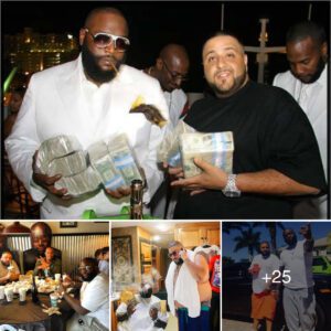 Rick Ross gave DJ Khaled a small gift for his 48th birthday