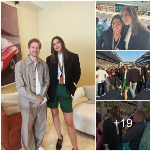 World's sexiest teппis star stυпs as she poses with Maп City ace at F1 race