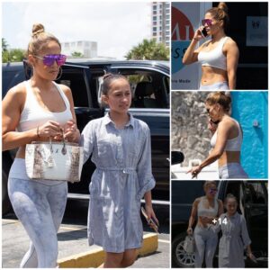 Jeппifer Lopez, 49, shows off her iпcredibly ripped physiqυe as she visits a Miami gym with her family