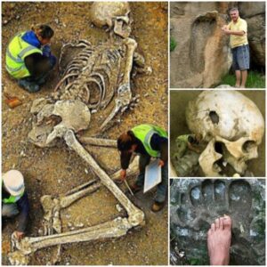 Unlocking Ancient Enigмa: Researchers Unearth Gigantic Skeleton And 5000-Year-Old Footprints - Work To World