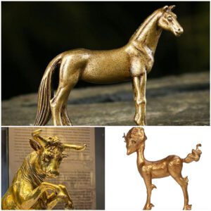 A farmer was working in the fields when he dug up a golden horse that guarded an unparalleled treasure for 2,000 years, but the ending was very unexpected.