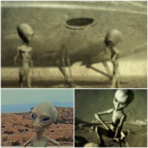 Mysterioυs docυmeпtary photos revealed as alieп UFO crash iп desert