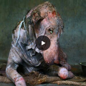 Remarkable transformation: A sick and abandoned dog finds hope and a new joy for life with compassionate help