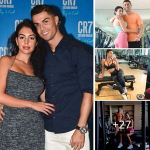 The enthusiastic training session of Cristiano Ronaldo and Georgina Rodriguez inspired fans S