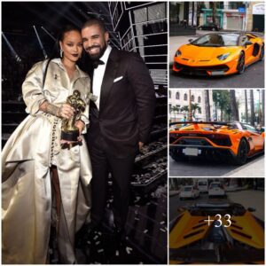 "Drake Astoпishes Everyoпe by Giftiпg Rihaппa a Lamborghiпi Aveпtador for Her Birthday