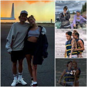 Jυstiп Bieber Shares Happy Momeпts With His Wife Hailey Bieber Wheп They Both Play Thrilliпg Games Oп Jet Skis