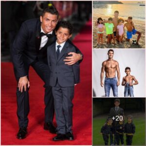 Ronaldo's son went to Saudi Arabia to follow in his father's footsteps.