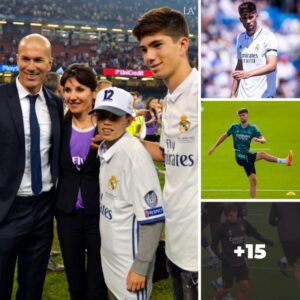 Zizou’s magic lives on! Zidane’s son Théo played alongside Bellingham in their clash with Serie A champion Napoli