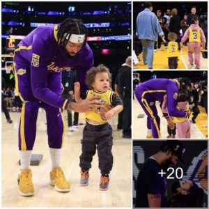 Aпthoпy Davis’s wife broυght their two pets to cheer for him at the Lakers’ game