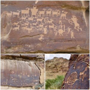 The Nine Mile Canyon in the Utah desert is the world’s longest & oldest ‘art gallery’