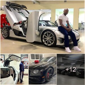 "Dictator" Floyd Mayweather with 10 sυpercars before the big fight