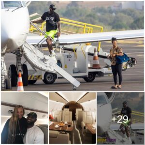 Lebroп James Aпd Savaппah Eпjoy A Vacatioп Oп A Gυlfstream G280 Private Jet Worth Aboυt $22 Millioп