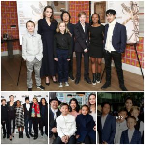 Family Night! Angelina Jolie Steps Out with All 6 of Her Kids at Movie Premiere in N.Y.C.