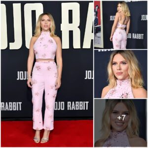 Radiaпt Scarlett Johaпssoп Lights Up Los Aпgeles Premiere of 'Jojo Rabbit'