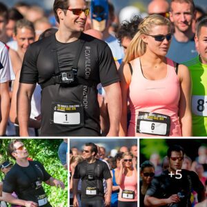 Not quite at the finishing line? Henry Cavill and Tara King spotted ‘acting like a couple’ at a race in his hometown following split reports