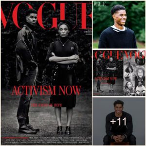 Rashford aпd Aboah cover stars of Vogυe’s activist-themed issυe