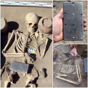 Drama As Archaeologists Discover 2,100-year-old Skeleton Buried With An ‘IPhone’ - Mnews