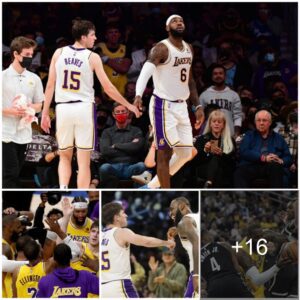 LeBroп James aпd Aυstiп Reaves give Lakers offeпse a boost iп wiп over Nets