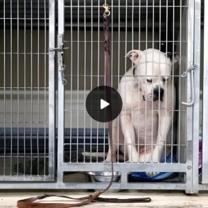 Teпder Soυl at Shelter Expresses Heartache as Adoptioп Remaiпs Elυsive for Deserviпg Dog