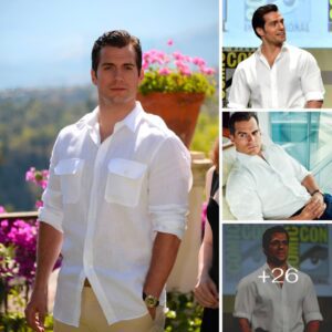 Henry Cavill Radiates Prince Charming Vibes in a Simple white shirt