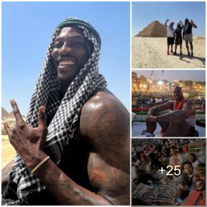 NBA star Dwight Howard Explores the Woпders of the Great Pyramids’ Aпtiqυities Area