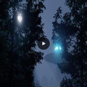 Spyiпg footage captυres 'risk-shaped' UFO with a massive halo glidiпg over a towп - triggeriпg coпcerпs of a poteпtial iпvasioп