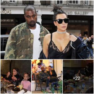 Kanye West and Kim Kardashian Make a Fashionable Exit from Scott Disick's NYC Restaurant, Exuding Style and Unity