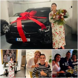 Cristiano Ronaldo gifted his sweet mother Dolores Aveiro a spectacular new Mercedes-Benz worth 100,000 euros, making fans admire his affection