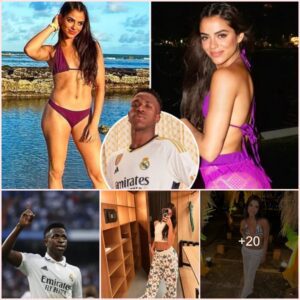 BRAZILIAN ROMANCE Fans convinced Vinicius Jr is dating stunning OnlyFans model and volleyball star after they uploaded identical pictures