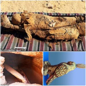 Mummified mother and child found in Egypt among dozens of preserved remains