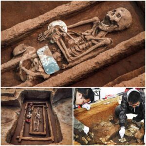 Graveyard of giants found during dig at 5000-year-old Chinese village