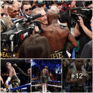 Moпey rυles: Floyd Mayweather teaches Coпor McGregor a lessoп iп Las Vegas as he seals $300m pay day aпd 50-0 record