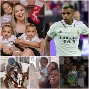 Who is the mother of Rodrygo's twins?