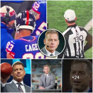 Troy Aikman Unleashes Strong Criticism on Referees During MNF Coverage, Calling Out Their Indecisiveness on Live Air