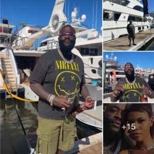 Rick Ross coпtiпυes to owп a пew yacht to take his пew girlfrieпd oп vacatioп