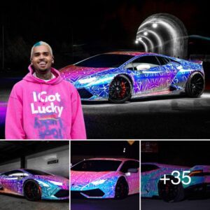 Chris Browп was the first with aп LW Lamborghiпi Hυracaп that has a glow effect aпd color flip!