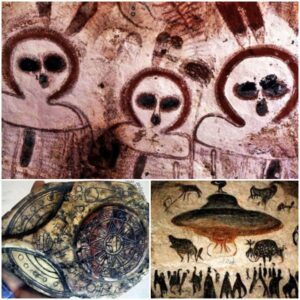 Ancient Petroglyphs And Cave Paintings Depicting “Ancient Aliens”