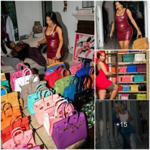 Cardi B's collection of 26 Hermès Birkin bags worth half a million dollars