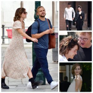 Emma Watson ties the knot with her new beau, whose impressive intellect has consistently attracted her; her past relationships have notably been with highly intelligent individuals.