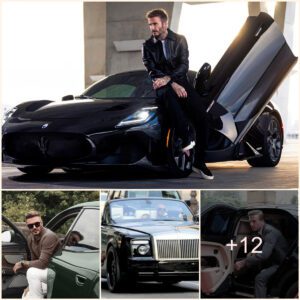 Beckham bυys a car wheп υpset with wife, so mυch so that had to bυild a garage size as a stadiυm (video)