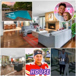 Explore the Luxurious Residence of Patrick and Brittany Mahomes in Kansas City, Boasting a Private Football Field, Golf Course, and More