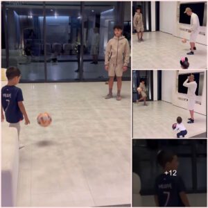 Georgina Rodriguez Shares Video Of Cristiano Ronaldo Playing With His Children As Son Mateo Is Spotted Wearing Kylian Mbappe Jersey